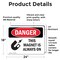 Signmission Safety Culture Sign, 24 in Width, Vinyl Decal, Rectangle OS-2PACK-DS-D-1824-L-1705 - alternate 5